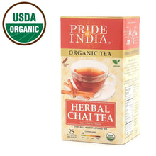 Load image into Gallery viewer, Organic Herbal Tulsi Chai Tea Bags (Caffeine Free)