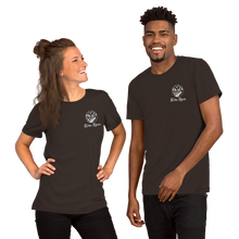 Load image into Gallery viewer, Echo River Embroidered Short-Sleeve Unisex T-Shirt - Dark Colors