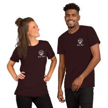 Load image into Gallery viewer, Echo River Embroidered Short-Sleeve Unisex T-Shirt - Dark Colors