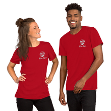 Load image into Gallery viewer, Echo River Embroidered Short-Sleeve Unisex T-Shirt - Dark Colors