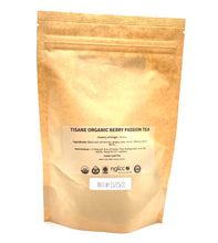 Load image into Gallery viewer, Kikos Tisane Organic Berry Passion Tea 5 Oz
