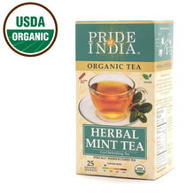 Load image into Gallery viewer, Organic Herbal Mint Tea Bags (Caffeine Free)
