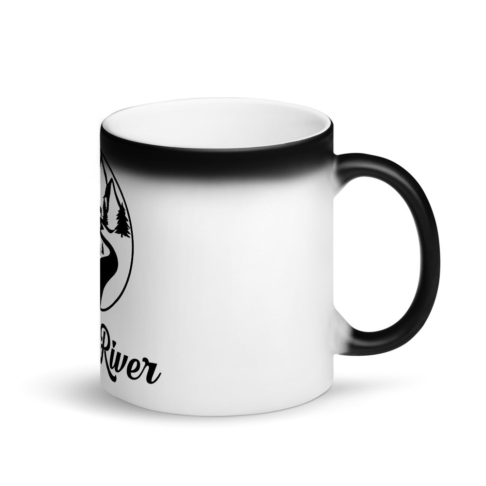 Echo River Matte Black Magic Mug