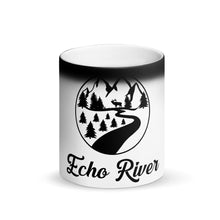 Load image into Gallery viewer, Echo River Matte Black Magic Mug
