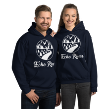 Load image into Gallery viewer, Echo River Printed Unisex Hoodie

