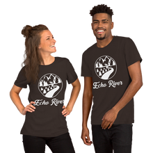 Load image into Gallery viewer, Echo River Printed Short-Sleeve Unisex T-Shirt Dark Colors
