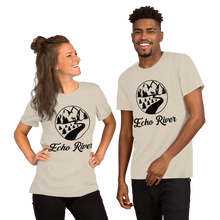 Load image into Gallery viewer, Echo River Printed Short-Sleeve Unisex T-Shirt - Light Colors

