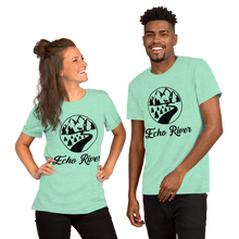 Load image into Gallery viewer, Echo River Printed Short-Sleeve Unisex T-Shirt - Light Colors

