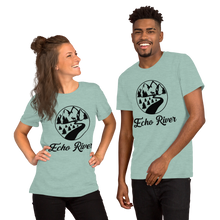 Load image into Gallery viewer, Echo River Printed Short-Sleeve Unisex T-Shirt - Light Colors
