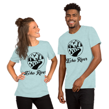 Load image into Gallery viewer, Echo River Printed Short-Sleeve Unisex T-Shirt - Light Colors
