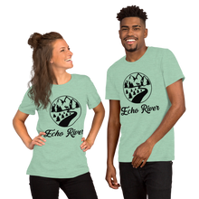 Load image into Gallery viewer, Echo River Printed Short-Sleeve Unisex T-Shirt - Light Colors
