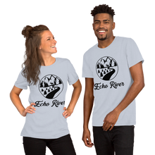 Load image into Gallery viewer, Echo River Printed Short-Sleeve Unisex T-Shirt - Light Colors

