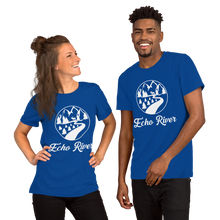 Load image into Gallery viewer, Echo River Printed Short-Sleeve Unisex T-Shirt Dark Colors
