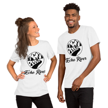 Load image into Gallery viewer, Echo River Printed Short-Sleeve Unisex T-Shirt - Light Colors
