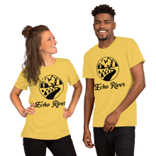 Load image into Gallery viewer, Echo River Printed Short-Sleeve Unisex T-Shirt - Light Colors
